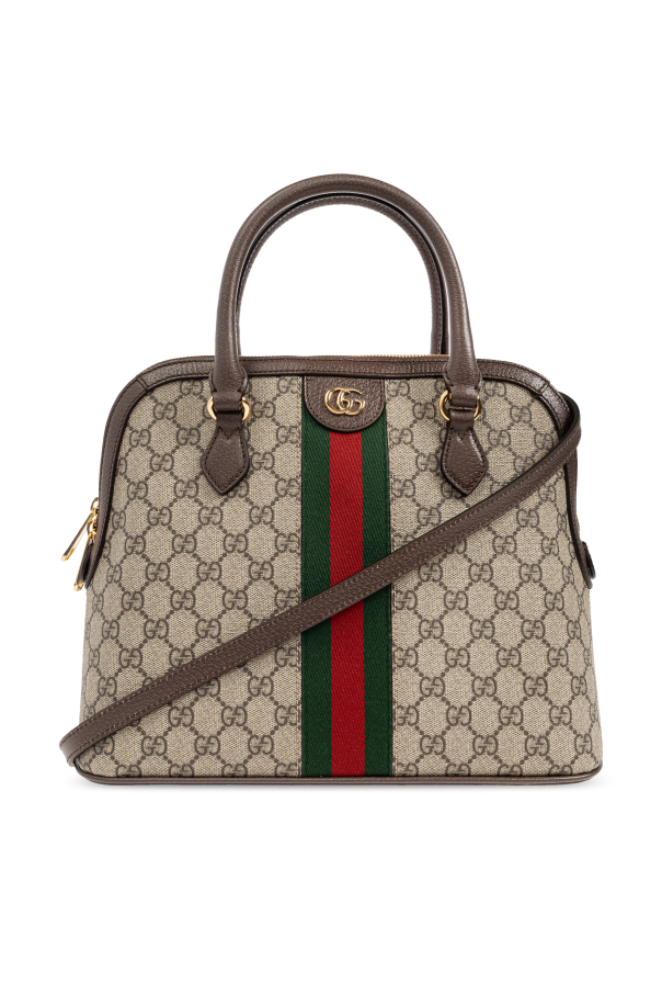 Beige Ophidia Medium frame bag Gucci Vitkac France